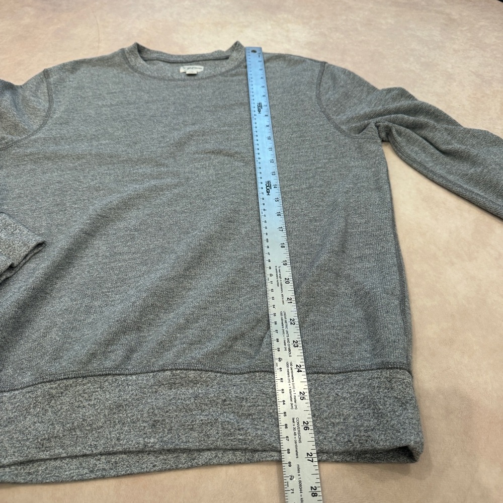 J. Crew Long-sleeve textured sweater-tee | size medium | NWOT - Picture 5 of 9